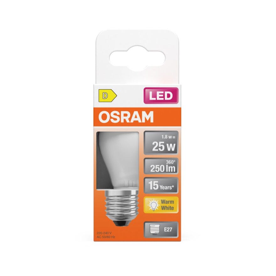 OSRAM LED lyspære i Hvit