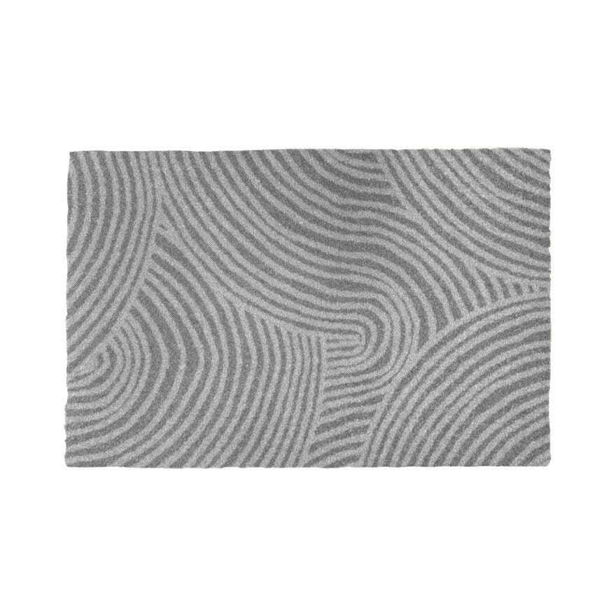 Lone Tepper CURL Dørmatte 60x90 cm i Grå