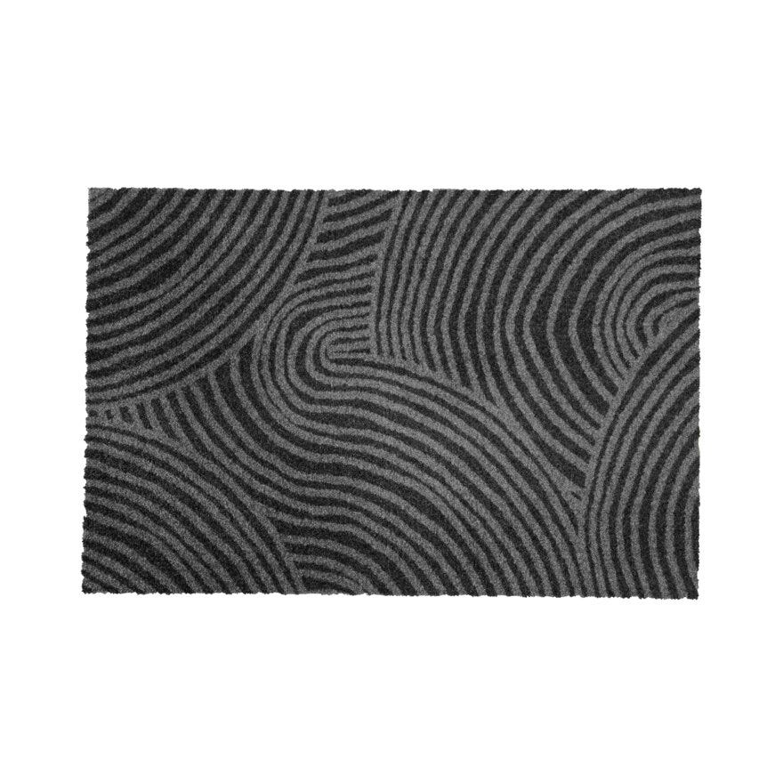 Lone Tepper CURL Dørmatte 60x90 cm i Grå