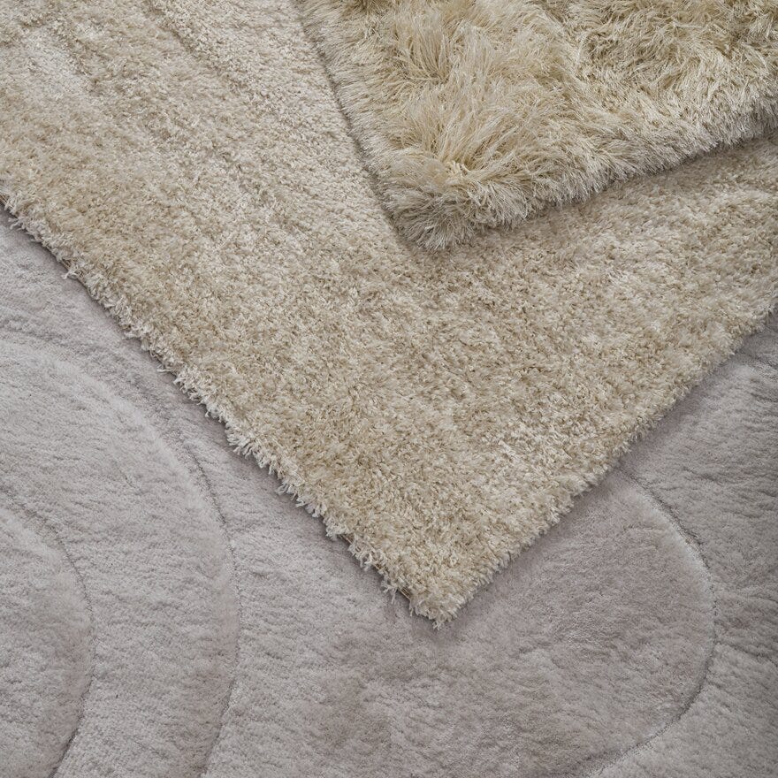 TEDDY Teppe 160x230 cm i Beige/natur