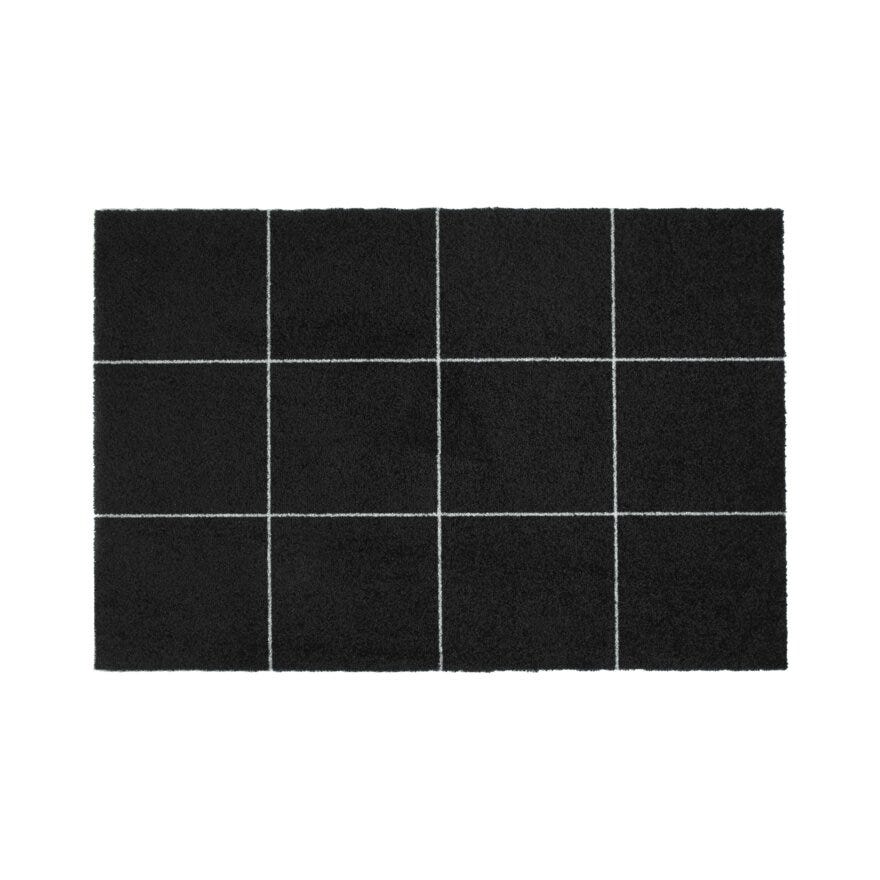 Lone Tepper GRID Dørmatte 60x90 cm i Svart