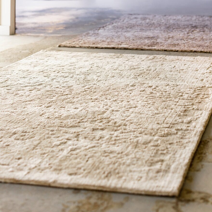 PORTLAND Gulvteppe Stor 160x230 cm i Hvit