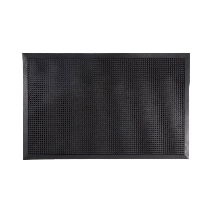 Lone Tepper RUBBER STUD Dørmatte 60x90 cm i Grå