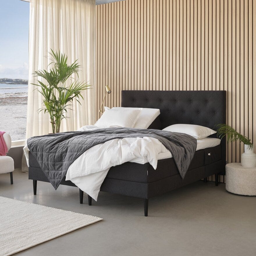 Signature Collection Sleeping HITRA Regulerbar seng 180x200 cm i Grå