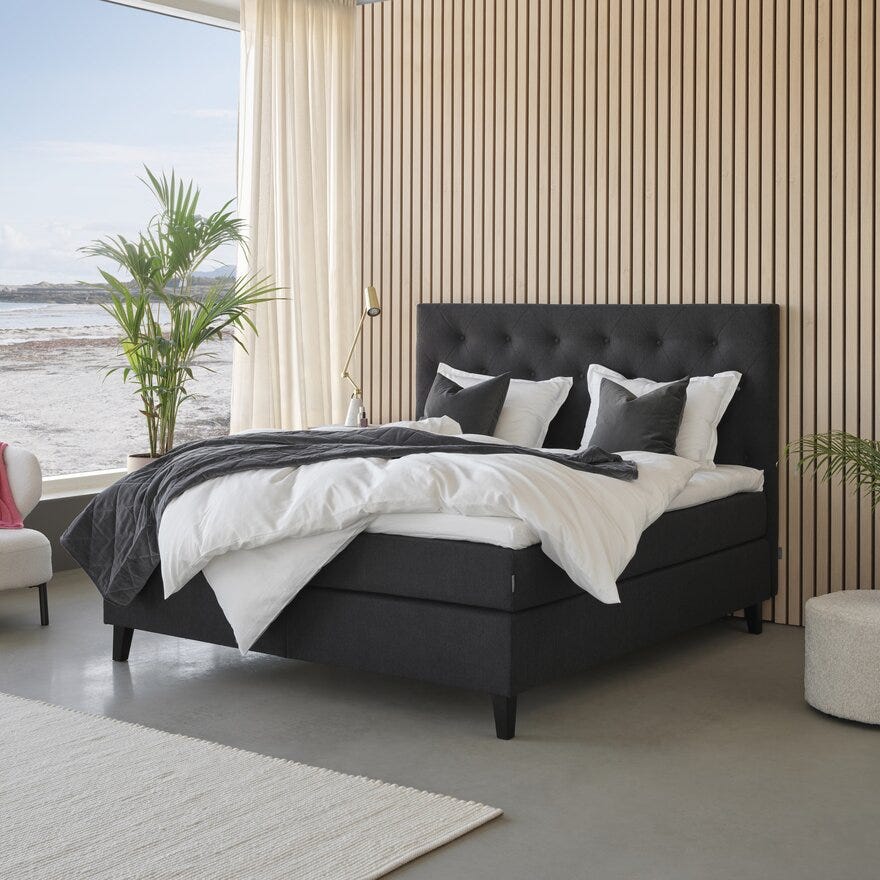 Signature Collection Sleeping HITRA Kontinentalseng 150x200 cm i Grå