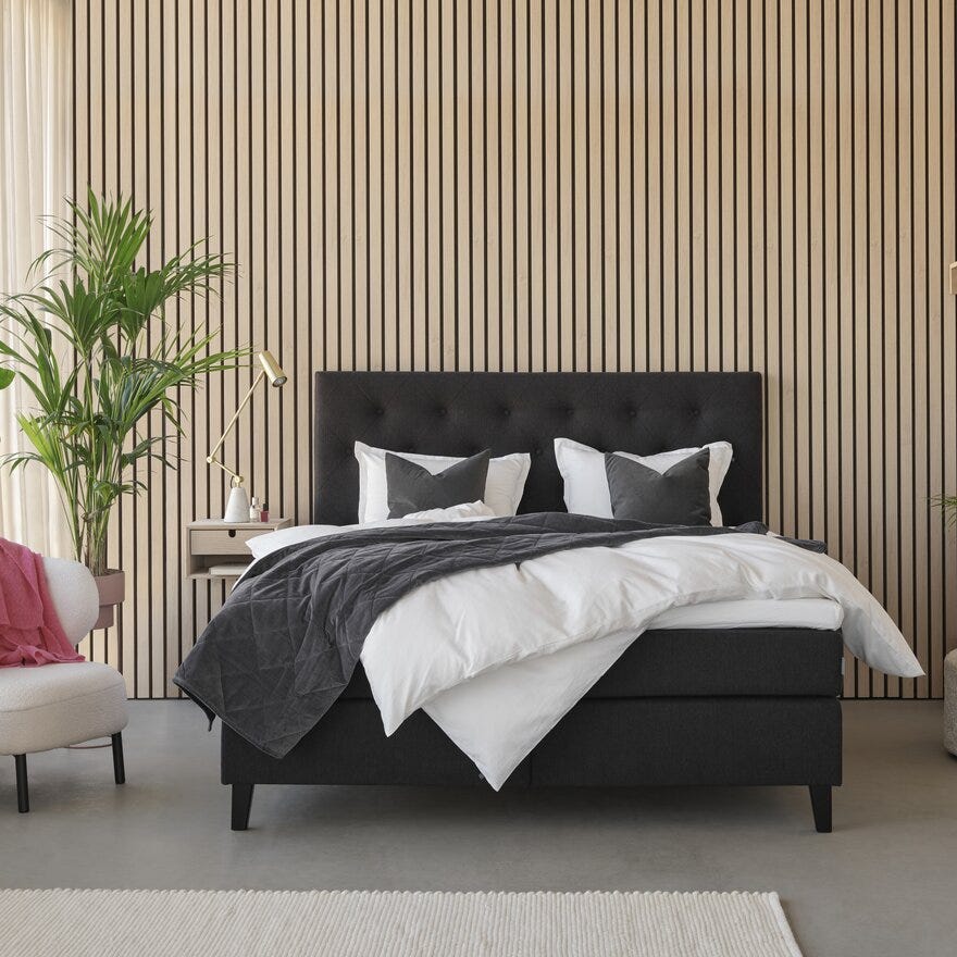 Signature Collection Sleeping HITRA Kontinentalseng 150x200 cm i Grå
