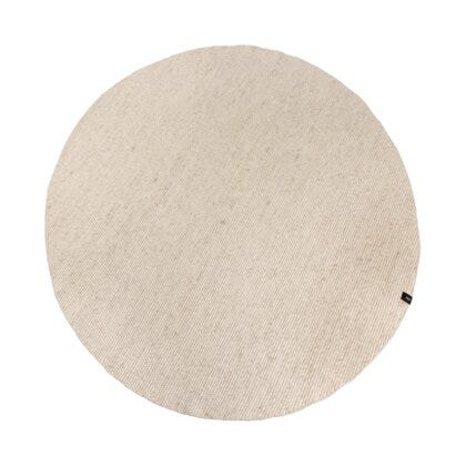 Lone Tepper VILA Rundt teppe Ø240 cm i Beige/natur