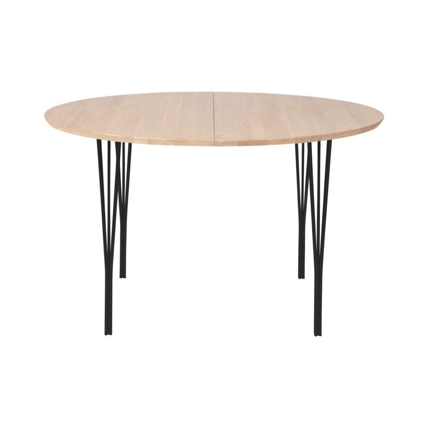 Haslev SKALA Rundt spisebord Ø105 cm i Beige/natur