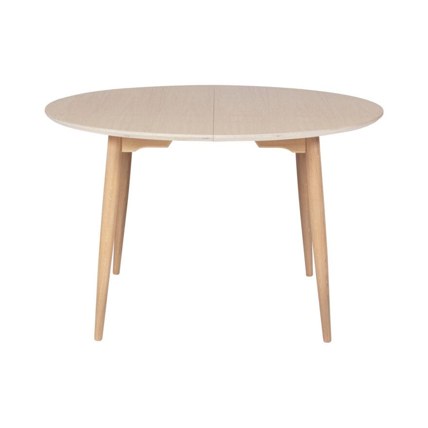 Haslev SKALA Rundt spisebord Ø105 cm i Beige/natur