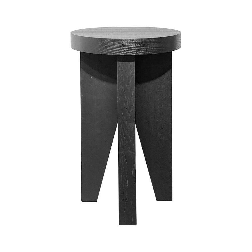Holmen ALINA Sidebord Ø35 cm i Svart