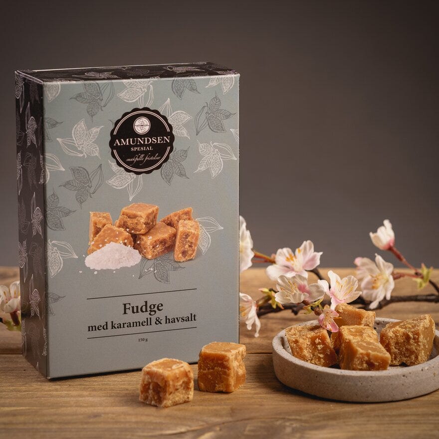 Amundsen AMUNDSEN SPESIAL Fudge 5x11 cm i Grå