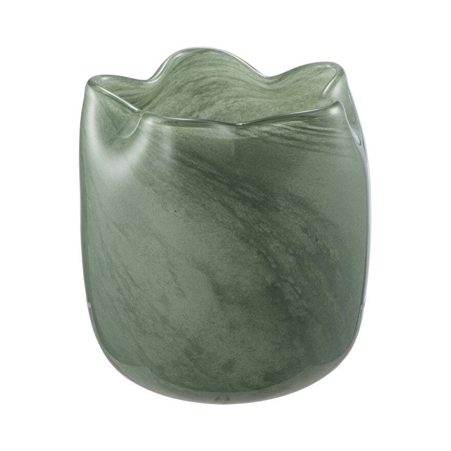 Holmen ANILA Telysholder H11 cm i Grønn