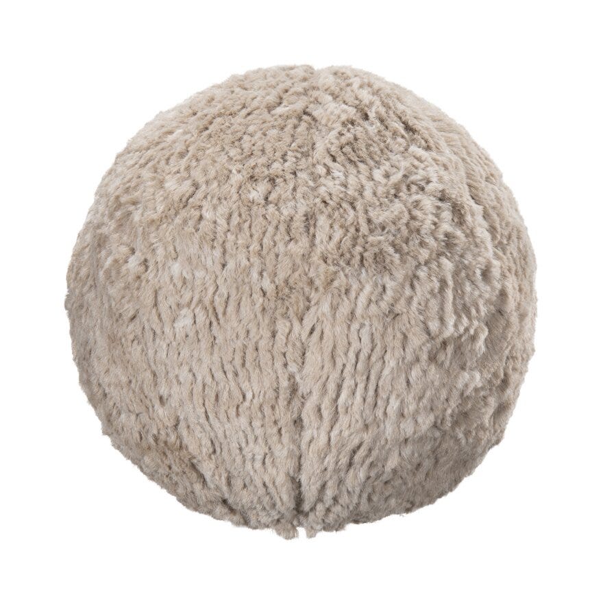 Holmen BARI Pyntepute Ø25 cm i Beige/natur