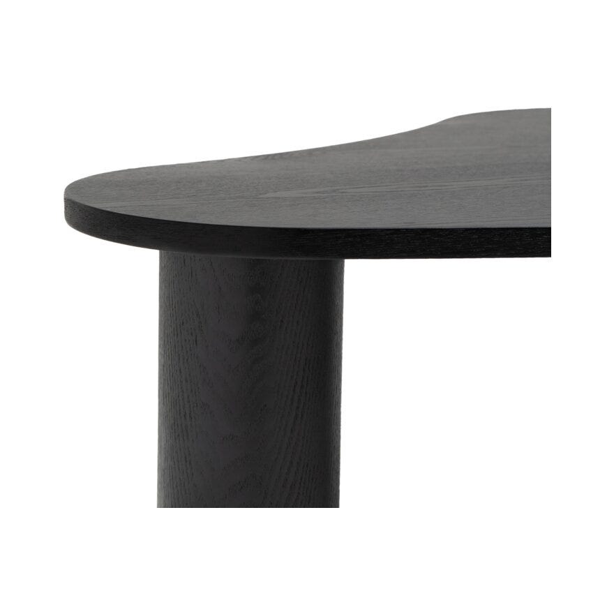 DRÅPE Sofabordsett 67x95 cm i Svart
