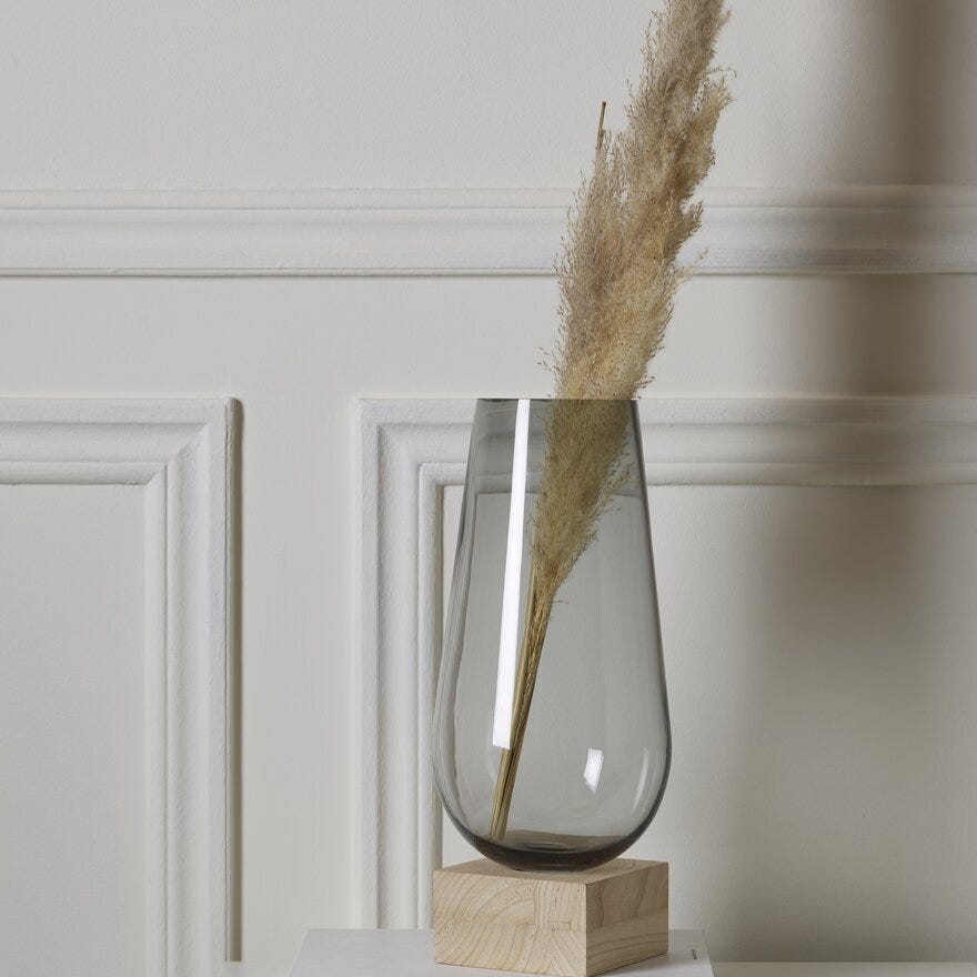 PAMPAS Kunstig blomst H120 cm i Beige/natur