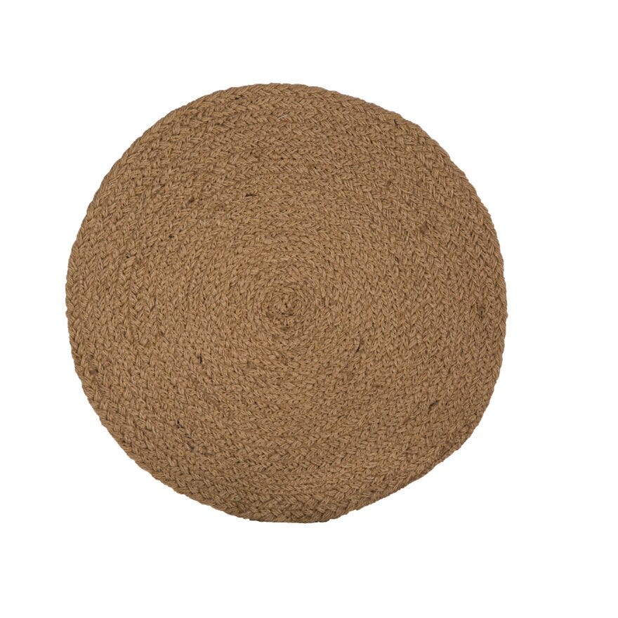 JESPER Bordbrikke Ø38 cm i Beige/natur