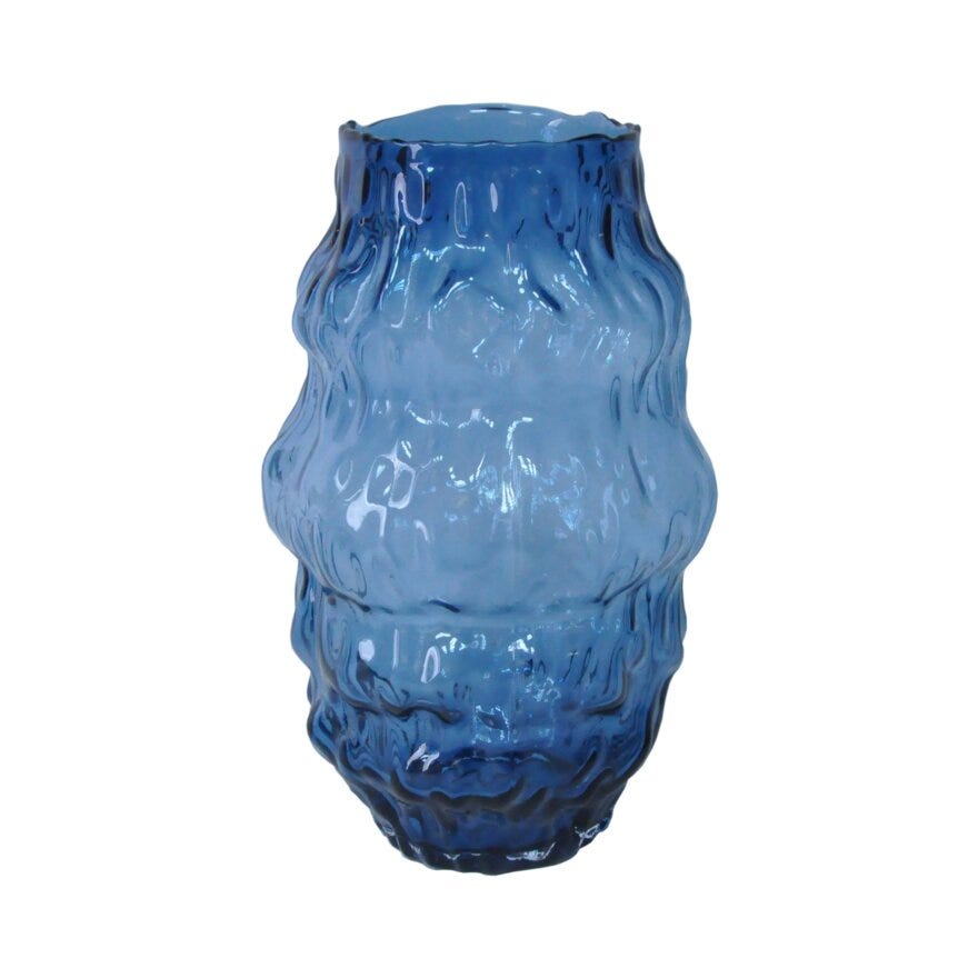 Holmen KENTWOOD Vase H32 cm i Blå