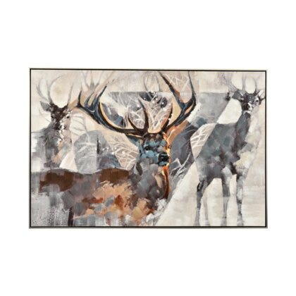 Modern Deer akrylmaleri 120x80