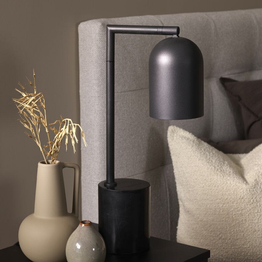 Sindig ERVI Bordlampe H51 cm i Svart