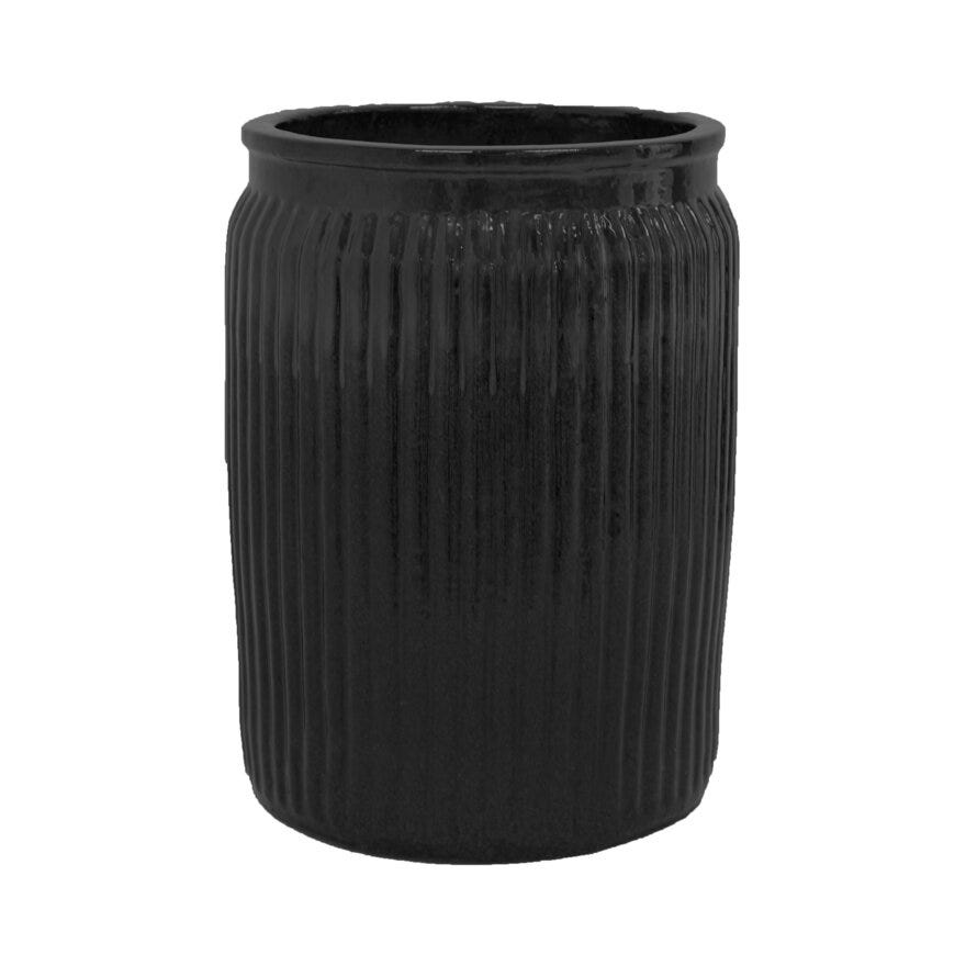 NARIO Urne Ø42 cm i Svart