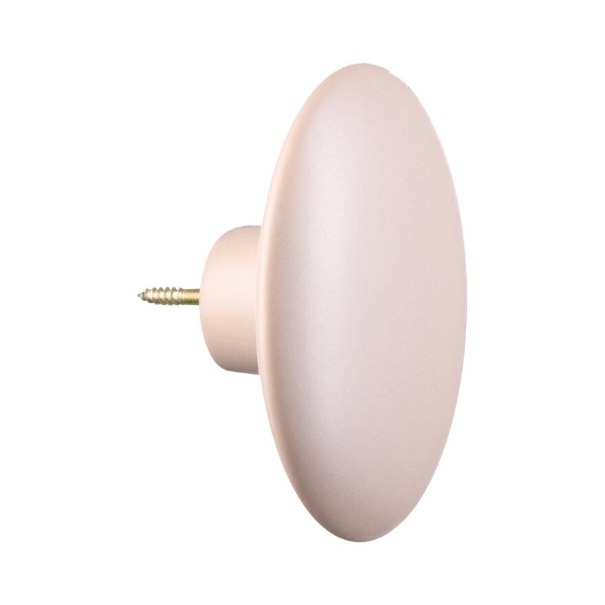 NORDIC Knagg Ø10 cm i Beige/natur