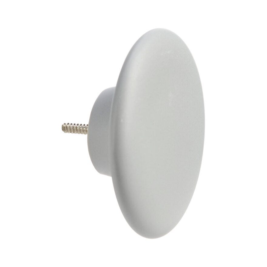 NORDIC Knagg Ø8 cm i Grå