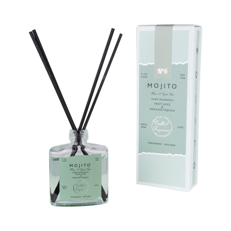 RIMINI Duftpinner 90ml cm i Grønn