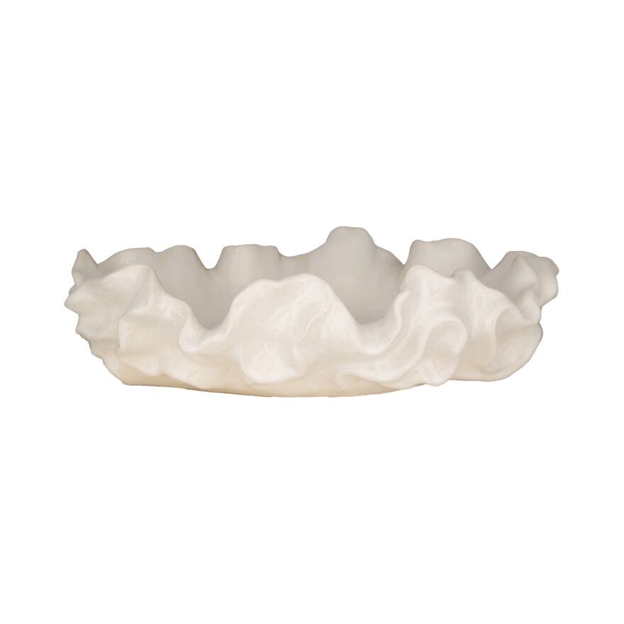 Holmen TARAMO Fat 25.5x34.5 cm i Hvit