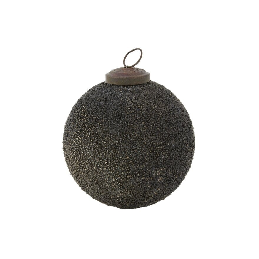 VANJA Julekule Ø10 cm i Svart