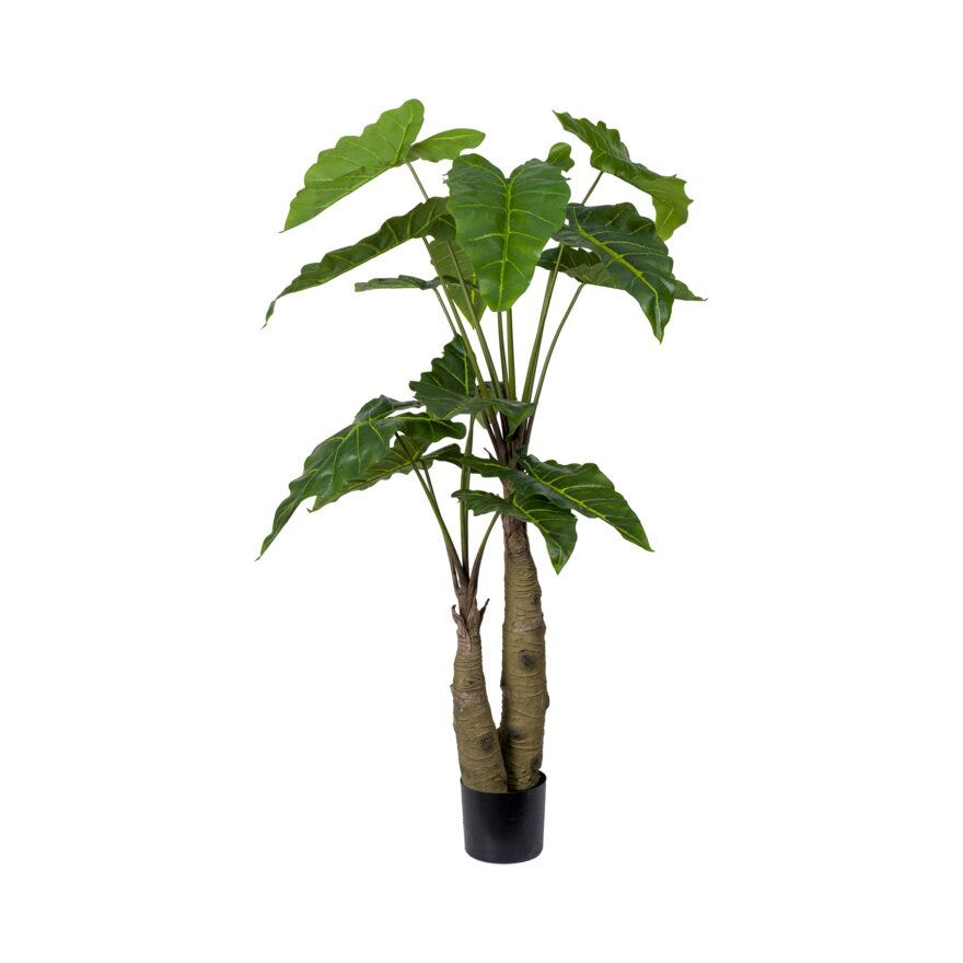 ALOCASIA Kunstig plante H150 cm i Grønn