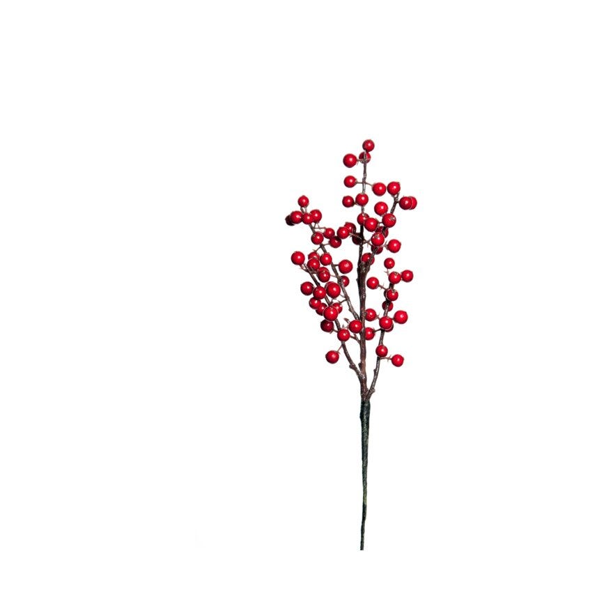 BÆRKVIST Kunstig plante 35x40 cm i Rød