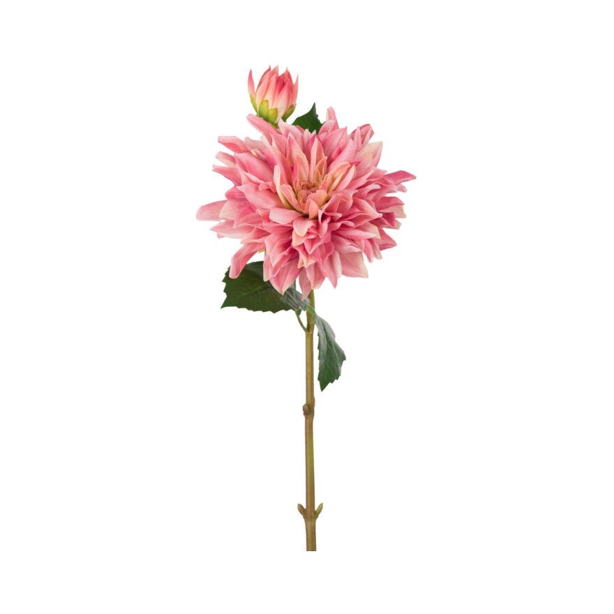 DAHLIA Kunstig plante H70 cm i Rosa