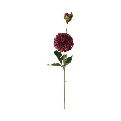 Dahlia kunstig blomst H66