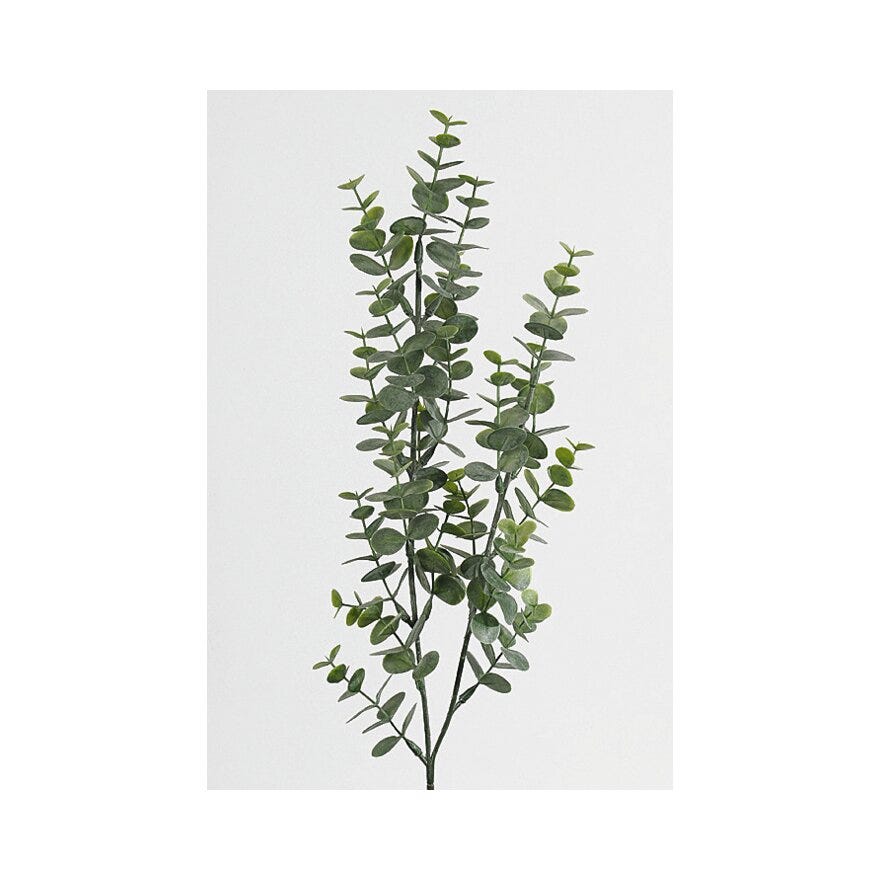 EUCALYPTUS Kunstig blomst H74 cm i Grønn