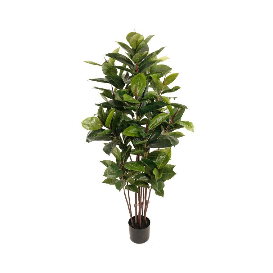 FIKUS ROBUSTA Kunstig plante H150 cm i Grønn