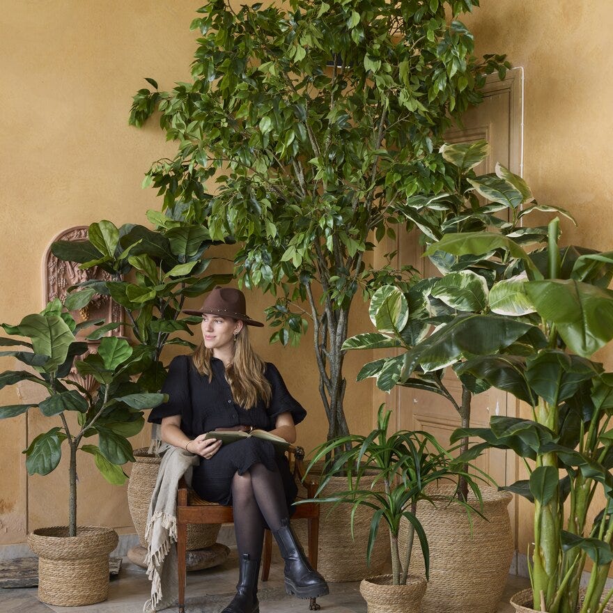 Mr Plant FIOLFICUS Kunstig plante H120 cm i Grønn