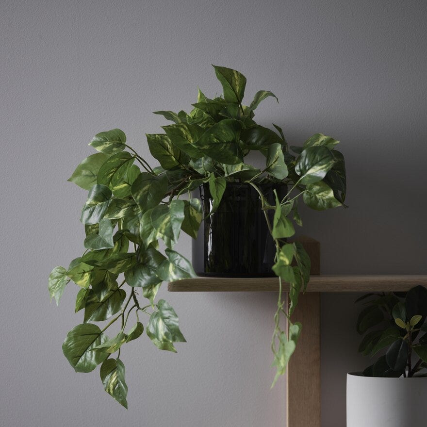 GULLRANKE Kunstig plante H30 cm i Grønn