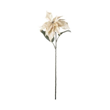 Julestjerne kunstig blomst H70