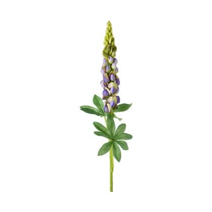 Lupin kunstig blomst H80