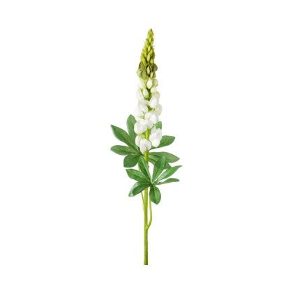 Lupin kunstig blomst H80