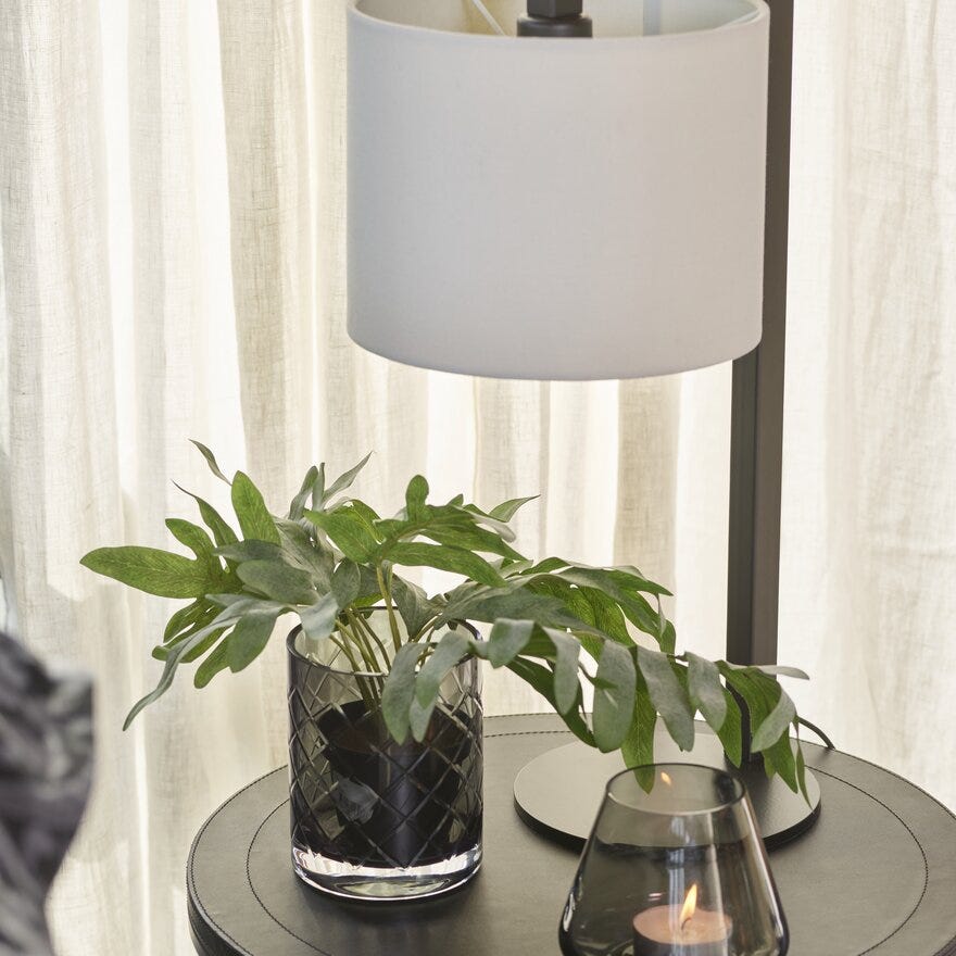 ORMBUNKE Kunstig plante H30 cm i Grønn