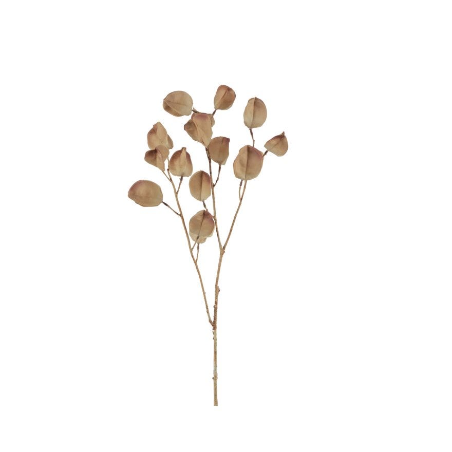 PHYSALIS Kunstig blomst H60 cm i Brun