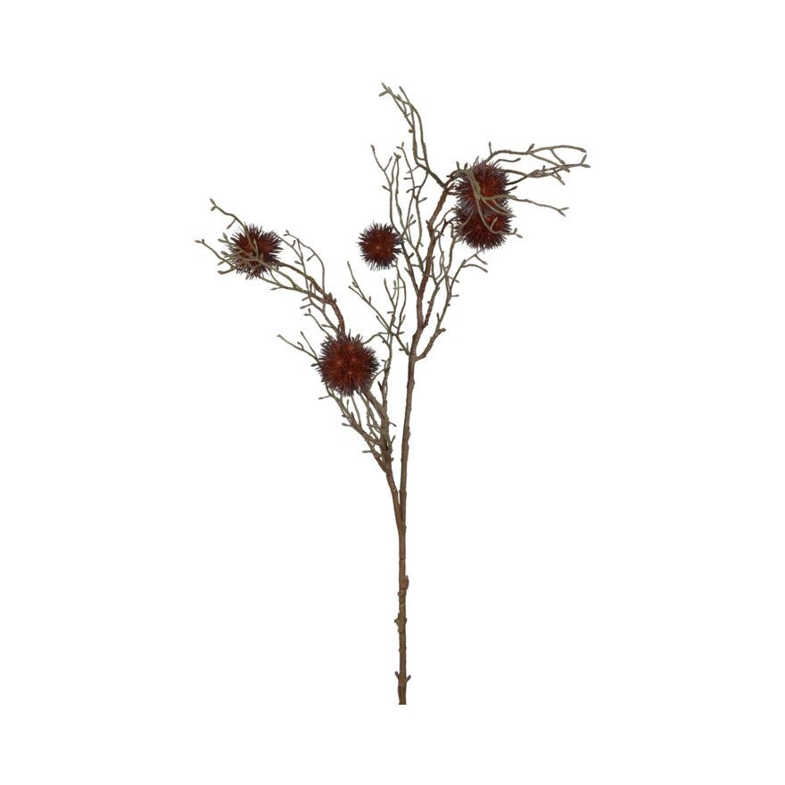 PLATAN Kunstig blomst H110 cm i Rød