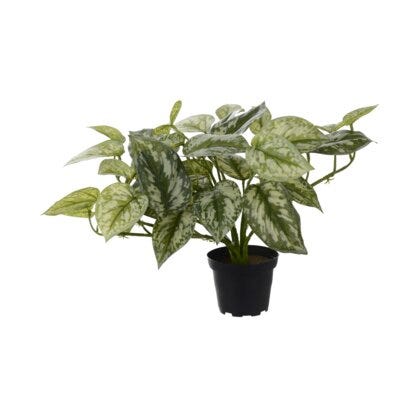 Sølvranke kunstig plante H26