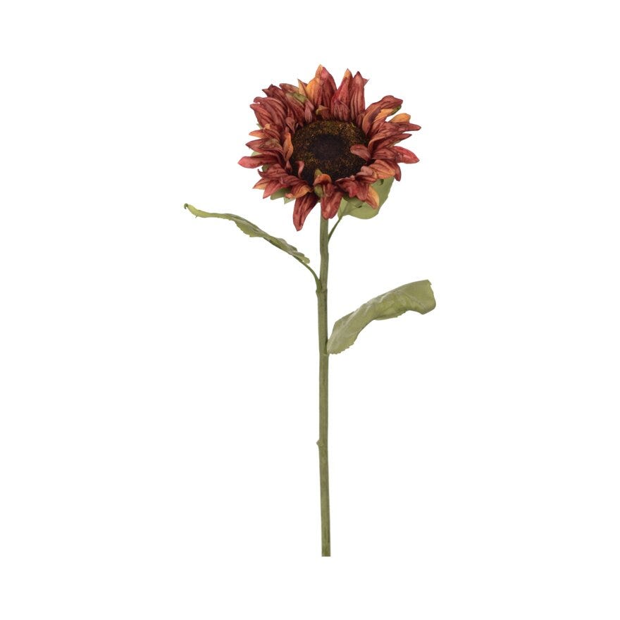 Mr Plant SOLSIKKE Kunstig blomst H60 cm i Oransje