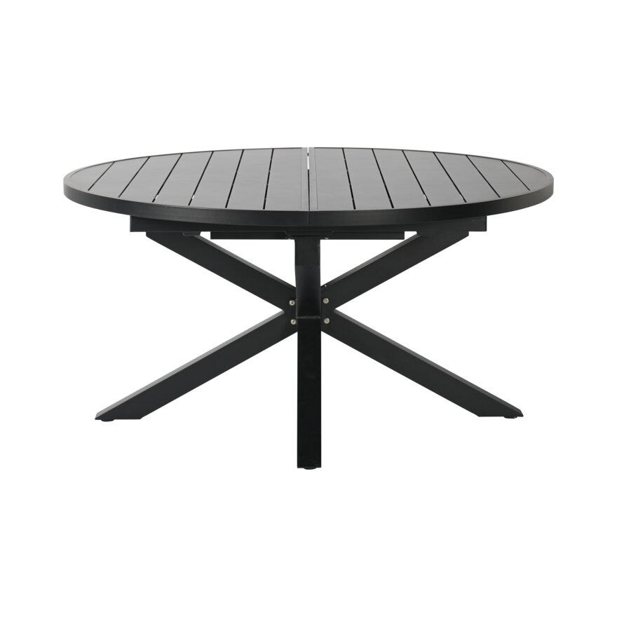 CALVI Rundt spisebord Ø145 cm i Svart