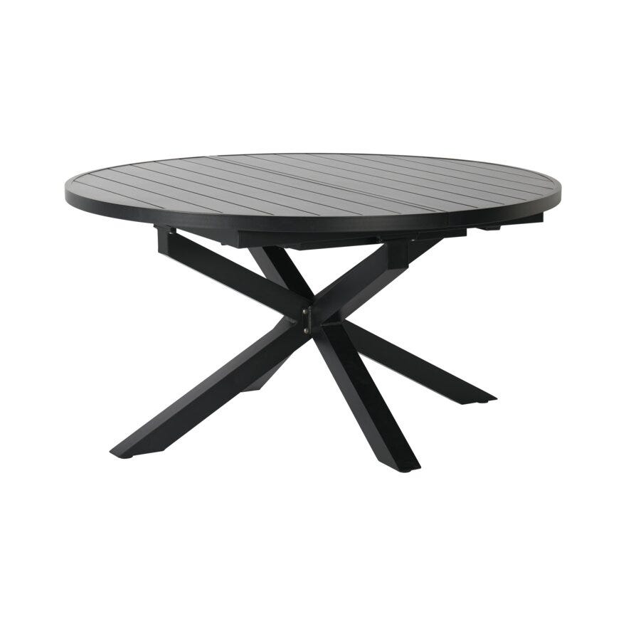 CALVI Rundt spisebord Ø145 cm i Svart
