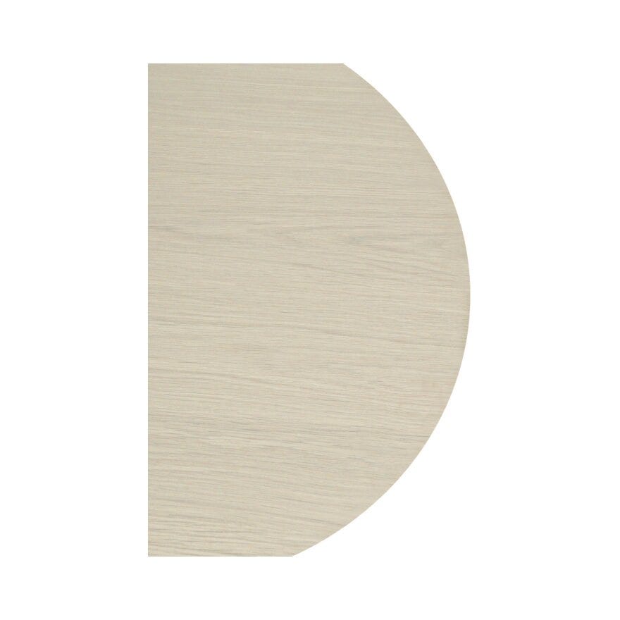 EVJE Ovalt spisebord 100x220 cm i Beige/natur