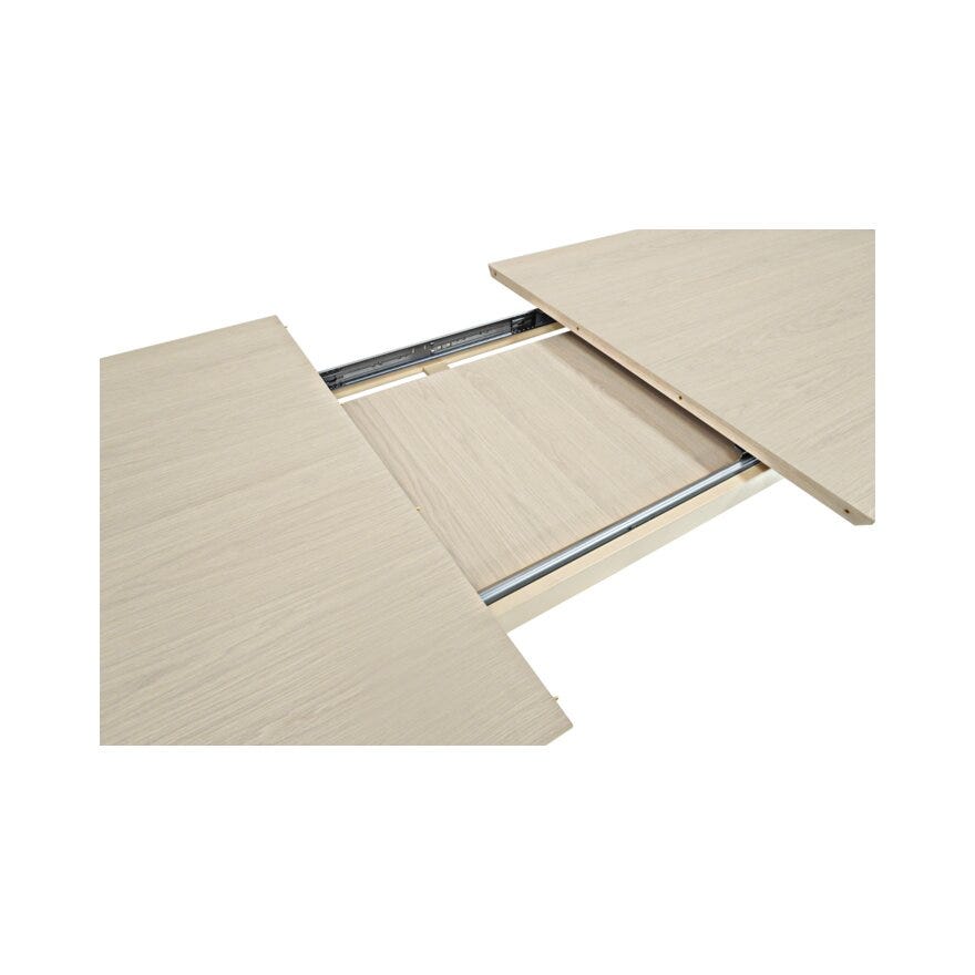 EVJE Ovalt spisebord 100x220 cm i Beige/natur