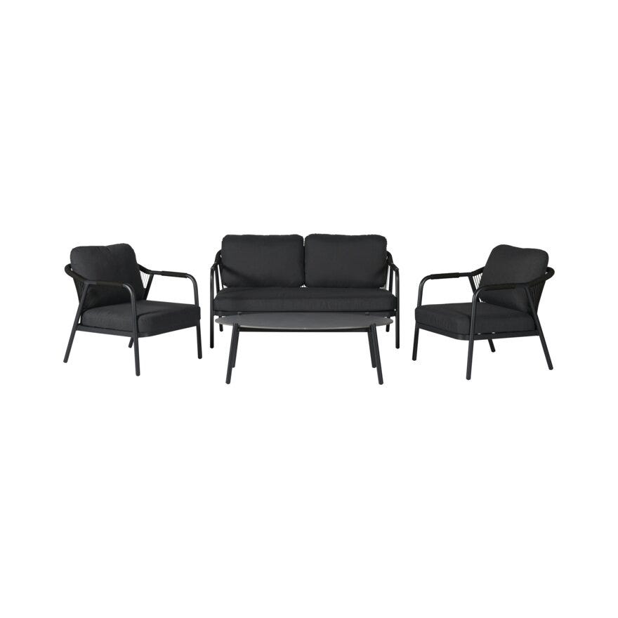 FONTANA Sofagruppe i Svart